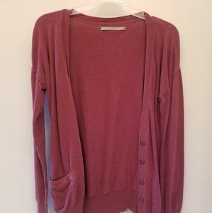Wine/maroon cardigan from nordstroms